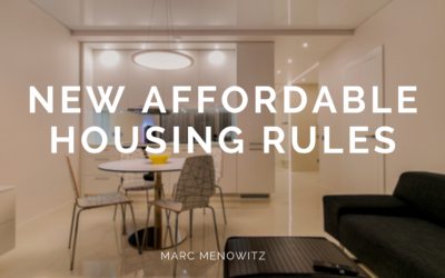 New Affordable Housing Rules